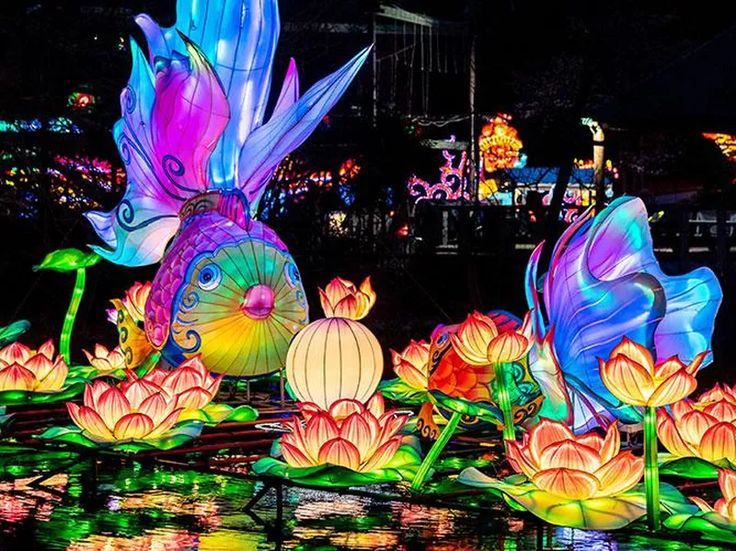 魚花燈